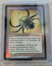MTG-Time Spiral: Remastered (391) Contagion Clasp (Retro/Foil) x1 NM/M  picture
