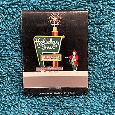 Vintage Holiday Inn Holidex Red Oak, Iowa Matchbook Unstruck Full picture