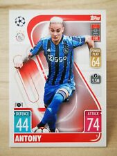 Topps C72 match attax 2021-22 champions league #9 Antony - AFC Ajax picture