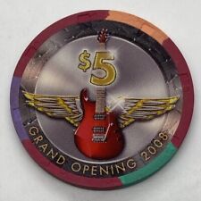 Seminole Hard Rock Casino $5 Chip Hollywood Florida FL H&C Grand Opening 2008 picture