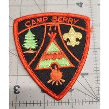 1977 Camp Berry Boy Scouts of America Patch picture
