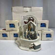 1990 Goebel The Olszewski Collection 'The Night Before Christmas' 8-pc Miniature picture