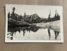 Postcard RPPC Washington WA Mirror Lake Glacier Peak Wilderness Ellis Real Photo picture