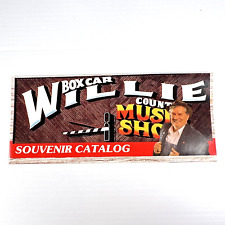 Boxcar Willie Country Music Show Souvenir Catalog Vtg 1990s Branson MO Travel picture