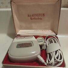 VINTAGE 1950's  REMINGTON  Rollectric Electric Shaver w/Box & Cord picture