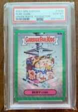 GARBAGE PAIL KIDS STICKERS Ruby Cube 140/299 PSA 10 #163b 2021 Green Refractor picture