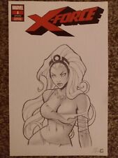 STORM X-FORCE X-MEN ARTIST PROOF PRINT #1 IN SERIES OF ORIGINAL DRAWING picture
