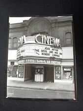Atlantic City NJ 1940s Movie Marque Cinema Devil And Miss Jones  8x10 Photo picture