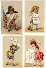Lautz Bros. & Co. Soaps - 4 EARLY Advertising Trade Cards - Buffalo, New York picture