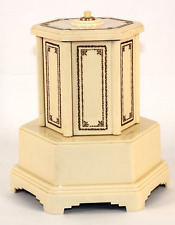 Vintage Swiss Harmony Roundelay Cigarette Carousel Dispenser • Music Box • Works picture