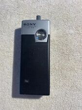 RARE VINTAGE SONY TRANSISTOR RADIO 2FA-24W WITH CASE AUTO TUNING UNTESTED NICE picture