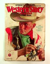 Western Story Magazine Pulp 1st Series Jul 28 1934 Vol. 132 #1 GD+ 2.5 picture