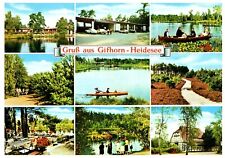 POSTCARD VTG Heidesee Grub Aus Gifhorn Germany Multi-View  picture