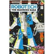 Robotech: The Macross Saga #5 in Near Mint minus condition. Comico comics [n@ picture