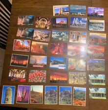 Lot of 35 Modern Postcard Souvenir Western States Utah Arizona, Saguaro, Bryce picture