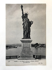 CPA Postcard NEW YORK PARIS 1900 Statue Liberty-Bartoldi-Postcard USA picture