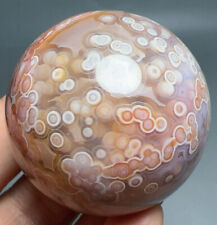 93g NATURAL the 8th vein ocean jasper sphere QUARTZ CRYSTAL ball stone HEALING picture