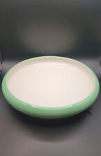 Vintage Lenox Green Low Profile Bowl Made In USA  picture