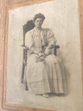 Antique Photo 1908 Lady 