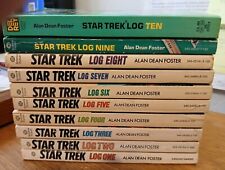 Vintage Star Trek Log Book 1-10 Pocket Books picture
