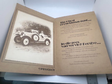 1920s Peugeot 1889 Ghost Christmas Past vintage South Africa print ad ads picture