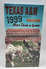 Texas A&M vs Texas 1999 VHS Football - NEW SEALED picture