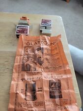 Antique 1910s Glattolin Wax Collar Remedy To Improve Temper 2 Boxes  picture