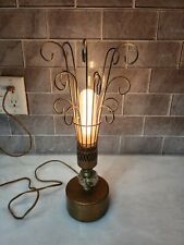 Antique Waterfall Lamp All Original Wiring  With Bulb picture