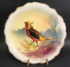 Antique French Limoges Hand painted Art Plate Artist Signed c.1891-1914 picture