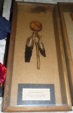 Vintage Antique Early Native Americans Grandfather Rattle Encased picture