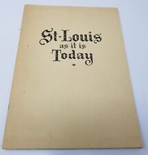 1935 St. Louis Chamber of Commerce St. Louis Statistics Photos Business picture