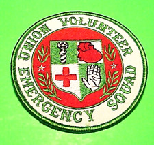 UNION VOLUNTEER EMERGENCY SQUAD  ENDWELL NEW YORK  NY   EMT / EMS  3 7/8