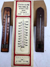 Lot of 3 Vintage Thermometers picture