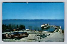 Bar Harbor ME-Maine, Terminal Of The Yarmouth Bay Harbor Ferry Vintage Postcard picture