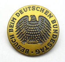 GERMANY BESUCH BEIM DEUTSCHEN BUNDESTAG GERMAN EAGLE PIN BADGE picture
