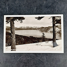 VINTAGE 1940'S REAL PHOTO POST CARD LAKE PEND OREILLE, TALACHE, ID RPPC POSTCARD picture