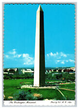 The Washington Monument Vintage Postcard Continental View Card #3 picture