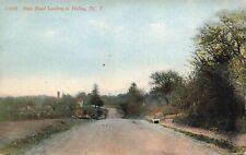 Holley New York in Murray, Orleans County NY State Road to Town Vintage Postcard picture