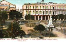 Vintage Postcard Hotel Inglatera From Central Park Landmark Havana Cuba picture