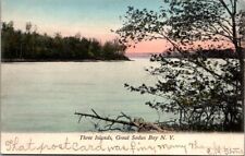 Postcard Three Islands Great Sodus Bay NY picture