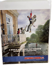 2012 U S National Guard Recruiting Enlistment Vintage Print Ad Flood Rescue picture