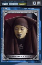 Topps Star Wars Card Trader WOSW Luminara Unduli 10CC Legendary Gilded Tungsten picture