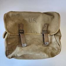 US Military Issue WW2 WWII ARMY M1936 MUSETTE FIELD BAG HEPBURN MFG CO INC. 1944 picture