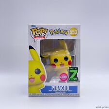 Funko Pop Pokemon: Pikachu (Flocked) 553 Exclusive New picture