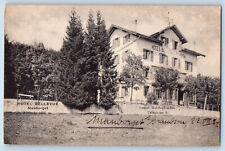 Mauborget Switzerland Postcard View of Hotel Bellevue c1910 Posted Antique picture