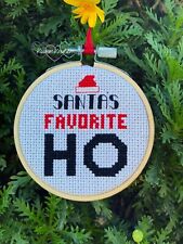 Santa’s favorite Ornament; Christmas Ornament; Santa's Favorite Ho picture