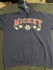 Vintage Walt Disney Mickey Mouse Pullover Hoodie Mickey Mouse Made in USA picture