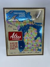 Vintage 1973 Altes Beer Embossed Cardboard Michigan Sign 18x15 picture