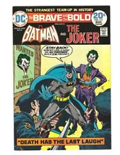 Brave and the Bold #111 1974 Gorgeous VF/NM Beauty Batman and The Joker picture