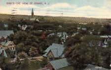  Postcard Bird's Eye View of Orange NJ 1913 picture